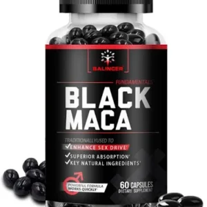Black Maca Capsules – Natural Support for Energy & Vitality