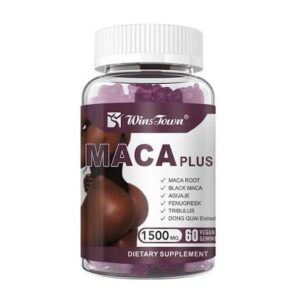 Maca Plus Vegan Gummies – Support for Energy & Wellness