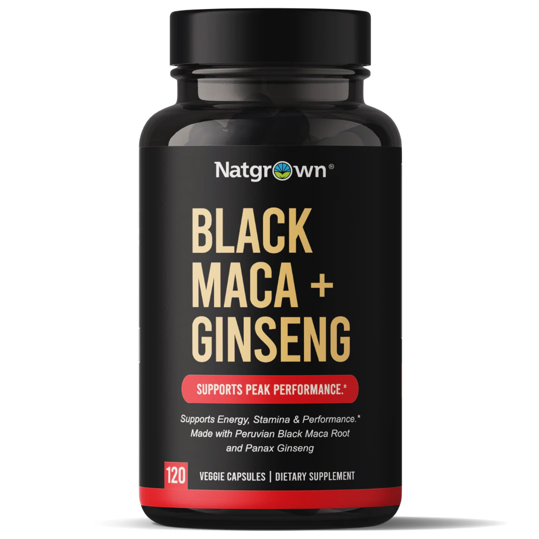 Maca Plus Ginseng – Herbal Supplement for Energy & Daily Vitality